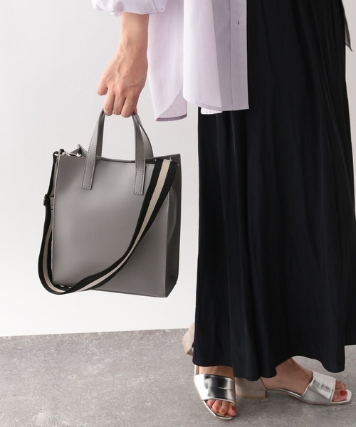 GLOBAL WORK（グローバルワーク）の「スペ軽ダブルベルト2WAYBAG/907006（ショルダーバッグ・レディース・グレー/アイボリー/ブラック/ベージュ・FREE）」の11枚目の写真