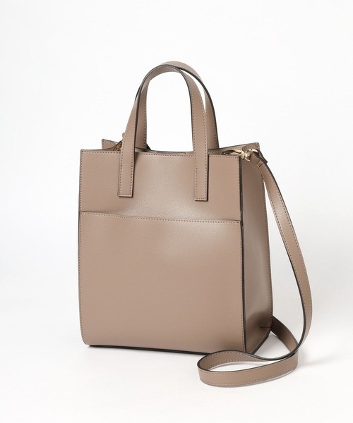 GLOBAL WORK（グローバルワーク）の「スペ軽ダブルベルト2WAYBAG/907006（ショルダーバッグ・レディース・グレー/アイボリー/ブラック/ベージュ・FREE）」の18枚目の写真