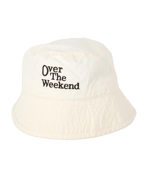 ANAP（アナップ）の「配色刺繍バケットハット（ハット・レディース・ホワイト/ブラック/グリーン・FREE）」の20枚目の写真