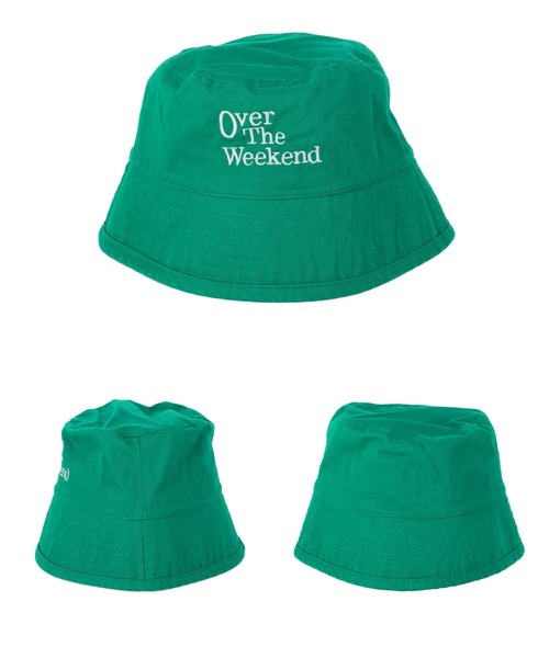 ANAP（アナップ）の「配色刺繍バケットハット（ハット・レディース・ホワイト/ブラック/グリーン・FREE）」の16枚目の写真