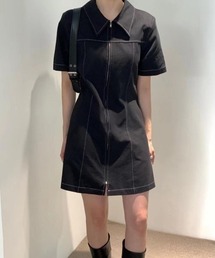 【LAMPOON】ステッチングワンピース