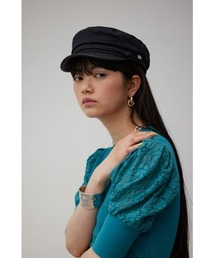 AZUL by moussy | アミコミロープコントラストキャスケット(キャスケット)