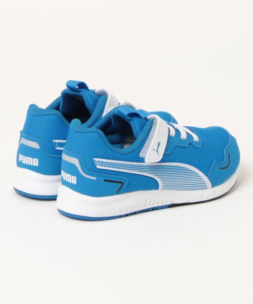PUMA(プーマ)の「PUMA プーマ キッズ プーマ スピードモンスター V4 スニーカー 17-24cm(スニーカー・キッズ・ブルー/グレー/ブラック×レッド・20.5cm/19.5cm/18.5cm/23.0cm/20.0cm/21.5cm/18.0cm/17.0cm/19.0cm/24.0cm/17.5cm/23.5cm/22.0cm/21.0cm/22.5cm)」の10枚目の写真