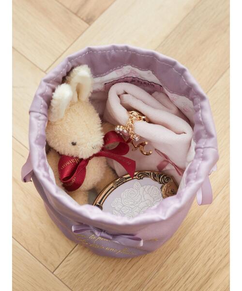 みる様ꔛ‬ෆメゾンドクチュール♡エコバッグ巾着タイプ♡ Maison de FLEUR（メゾンドフルール）の「レース巾着（エコ