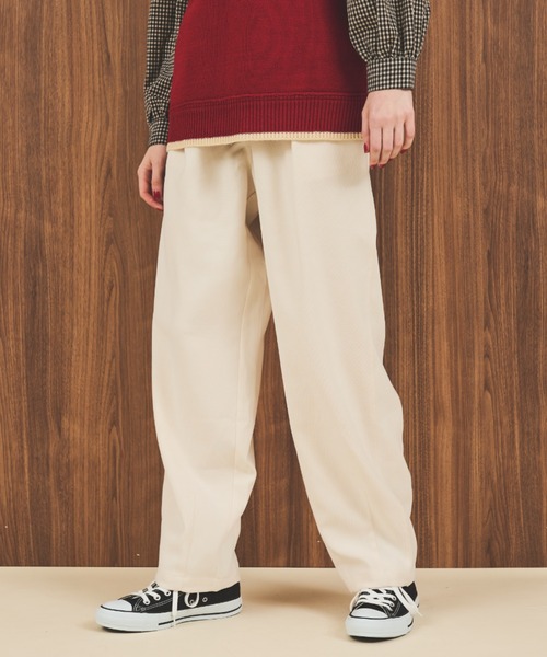 MERLOT（メルロー）の「サーカスパンツ（その他パンツ・レディース・アイボリー/ブラック/ブラウン・S/FREE）」の6枚目の写真