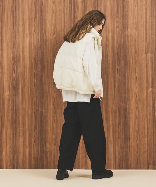 MERLOT（メルロー）の「サーカスパンツ（その他パンツ・レディース・アイボリー/ブラック/ブラウン・S/FREE）」の19枚目の写真