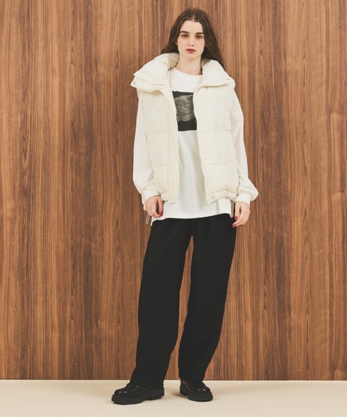 MERLOT（メルロー）の「サーカスパンツ（その他パンツ・レディース・アイボリー/ブラック/ブラウン・S/FREE）」の20枚目の写真