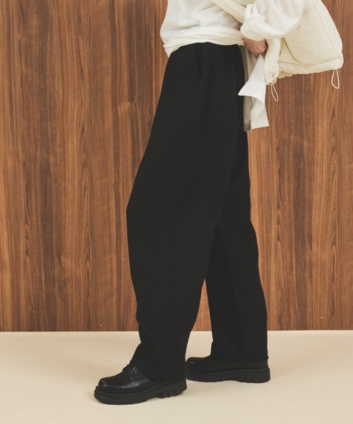 MERLOT（メルロー）の「サーカスパンツ（その他パンツ・レディース・アイボリー/ブラック/ブラウン・S/FREE）」の15枚目の写真