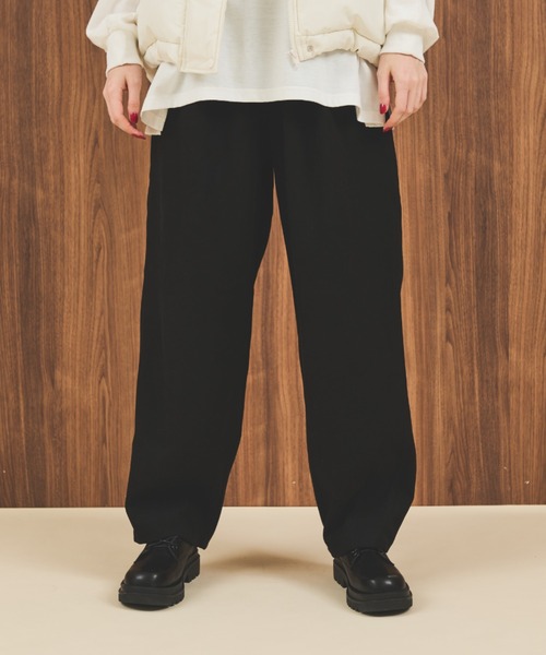 MERLOT（メルロー）の「サーカスパンツ（その他パンツ・レディース・アイボリー/ブラック/ブラウン・S/FREE）」の16枚目の写真