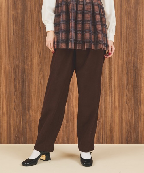 MERLOT（メルロー）の「サーカスパンツ（その他パンツ・レディース・アイボリー/ブラック/ブラウン・S/FREE）」の21枚目の写真