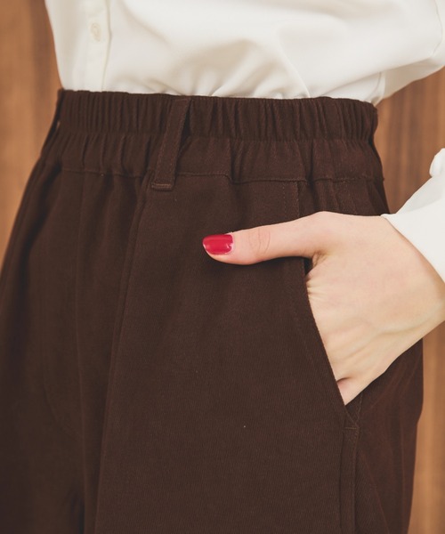 MERLOT（メルロー）の「サーカスパンツ（その他パンツ・レディース・アイボリー/ブラック/ブラウン・S/FREE）」の22枚目の写真