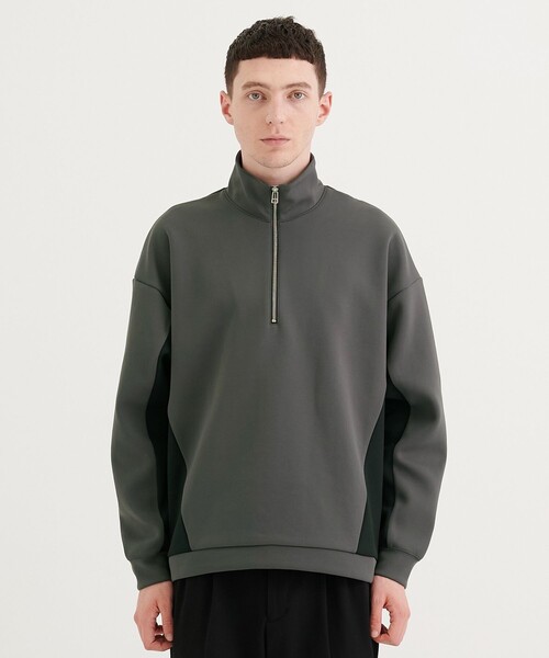 CITY TOKYO（シティトウキョウ）の「切り替えハーフジップスタンド