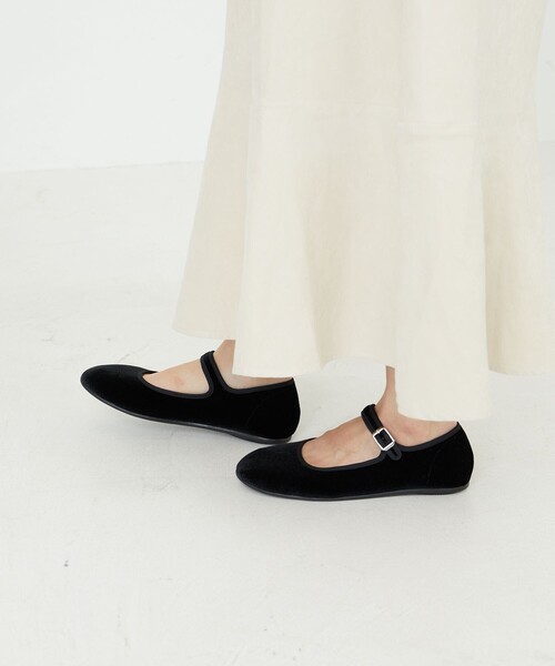 FREAK'S STORE（フリークスストア）の「限定展開　ベロア・ラメフラットメリージェーンパンプス（パンプス・レディース・レッド/その他3/シルバー/ブラック・36/37/38）」の10枚目の写真