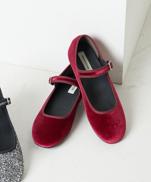 FREAK'S STORE（フリークスストア）の「限定展開　ベロア・ラメフラットメリージェーンパンプス（パンプス・レディース・レッド/その他3/シルバー/ブラック・36/37/38）」の13枚目の写真
