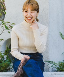 ITEMS URBANRESEARCH | 『洗濯可』モチモチハイネックリブニット(ニット/セーター)