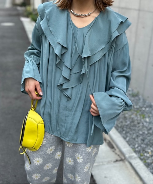 ブルーグリーン
model:154cm 着用サイズ:FREE