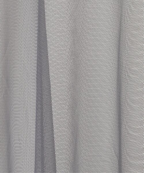 notch.（ノッチ）の「チュールブラウス（シャツ/ブラウス・レディース・ブラック/グレー・M）」の9枚目の写真