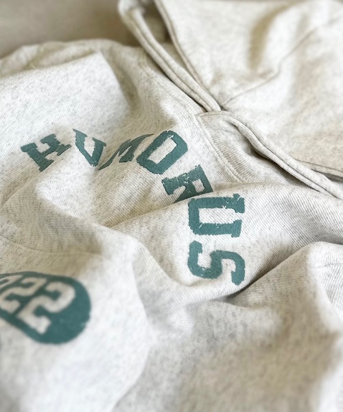 BIG FIELD（ビッグフィールド）の「フロッキープリントスウェットパーカー（90～150cm）（パーカー・キッズ・パープル/グリーン/オフホワイト・140/150/90/100/110/120/130）」の20枚目の写真