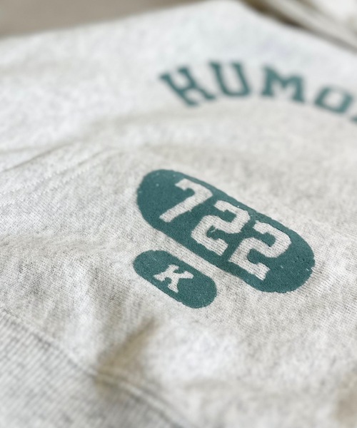 BIG FIELD（ビッグフィールド）の「フロッキープリントスウェットパーカー（90～150cm）（パーカー・キッズ・パープル/グリーン/オフホワイト・140/150/90/100/110/120/130）」の19枚目の写真