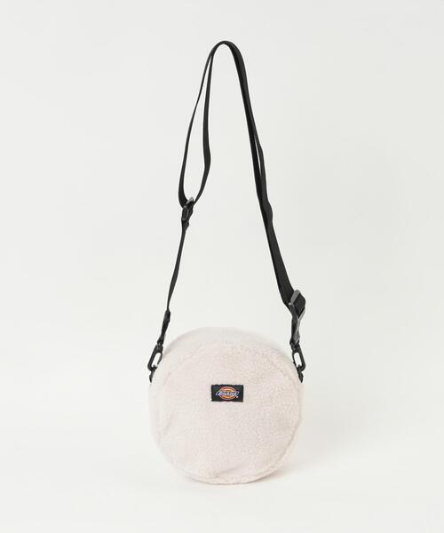 Dickies(ディッキーズ)の「∴WEGO/別注Dickies ボアサークルミニショルダー(ショルダーバッグ・レディース・オフホワイト/ベージュ・FREE)」の6枚目の写真