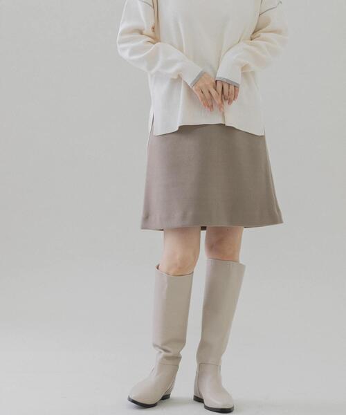 セール】メルトン風台形ミニスカート（スカート）｜URBAN RESEARCH