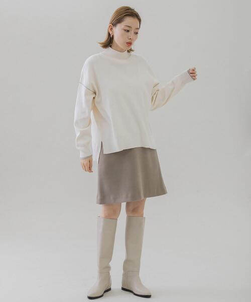 セール】メルトン風台形ミニスカート（スカート）｜URBAN RESEARCH