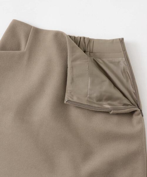 URBAN RESEARCH Sonny Label（アーバンリサーチサニーレーベル）の「メルトン風台形ミニスカート（スカート・レディース・ブラック/ベージュ・36/38）」の10枚目の写真