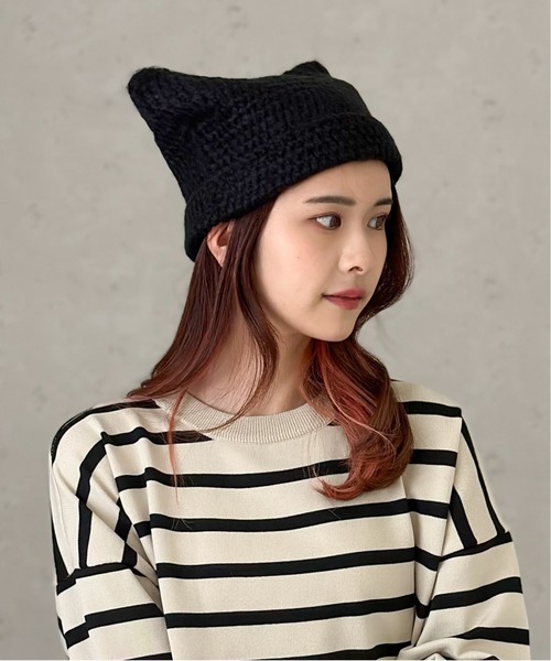 ニットキャップ・ビーニー CITYBREEZE ANGORA KNIT BEANIE BSA066 CITYBREEZE ANGORA KNIT BEANIE BSA066 (citybreeze/ニット