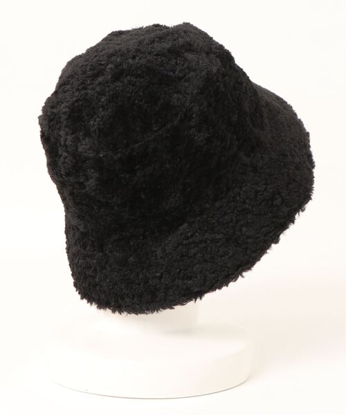 ankoROCK(アンコロック)の「an meets zakka ボアバケットハット(ハット・レディース・B/A・ONE SIZE)」の3枚目の写真