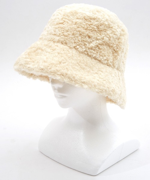 ankoROCK(アンコロック)の「an meets zakka ボアバケットハット(ハット・レディース・B/A・ONE SIZE)」の1枚目の写真