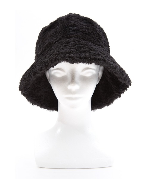 ankoROCK(アンコロック)の「an meets zakka ボアバケットハット(ハット・レディース・B/A・ONE SIZE)」の11枚目の写真