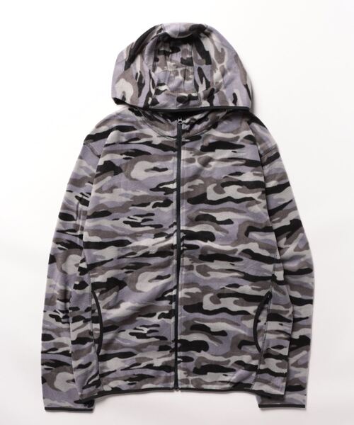 STYLEBLOCK（スタイルブロック）の「HIGHQUALITYフリースパーカー（ブルゾン・メンズ・ブルー系その他/カモフラージュ/ブラック/ネイビー/ベージュ/ヘザーチャコール・LL/M/L）」の9枚目の写真