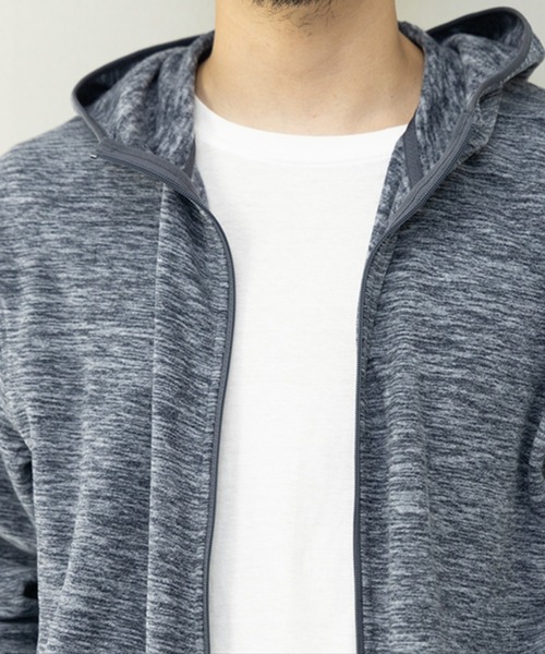STYLEBLOCK（スタイルブロック）の「HIGHQUALITYフリースパーカー（ブルゾン・メンズ・ブルー系その他/カモフラージュ/ブラック/ネイビー/ベージュ/ヘザーチャコール・LL/M/L）」の12枚目の写真