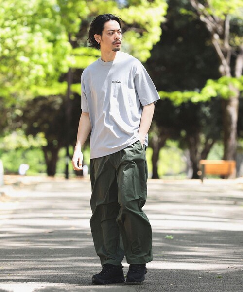 WILD THINGS(ワイルドシングス)の「WILD THINGS x B:MING by BEAMS / 別注 ロゴ Tシャツ(Tシャツ/カットソー・メンズ・ホワイト/ライトグレー/ブラック・SMALL/MEDIUM/LARGE/X-LARGE)」の12枚目の写真