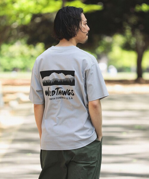 WILD THINGS(ワイルドシングス)の「WILD THINGS x B:MING by BEAMS / 別注 ロゴ Tシャツ(Tシャツ/カットソー・メンズ・ホワイト/ライトグレー/ブラック・SMALL/MEDIUM/LARGE/X-LARGE)」の14枚目の写真