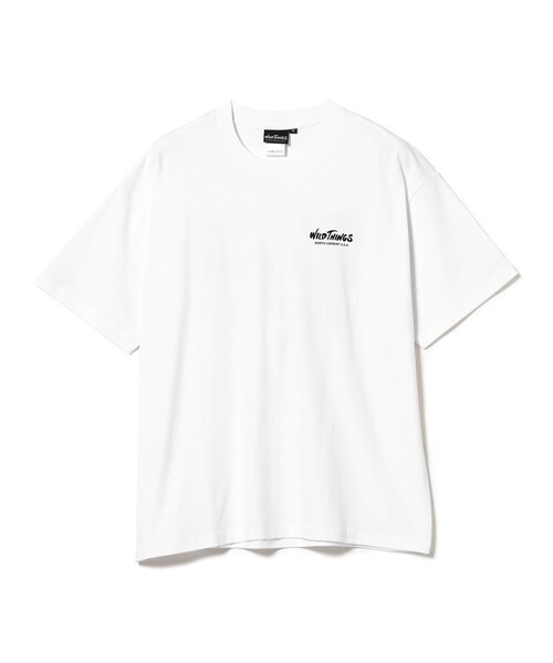 WILD THINGS(ワイルドシングス)の「WILD THINGS x B:MING by BEAMS / 別注 ロゴ Tシャツ(Tシャツ/カットソー・メンズ・ホワイト/ライトグレー/ブラック・SMALL/MEDIUM/LARGE/X-LARGE)」の19枚目の写真