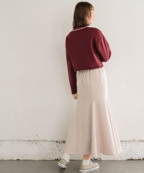 RETRO GIRL(レトロガール)の「起毛HWマーメイドSK(スカート・レディース・ナチュラル/ブラック/ブラウン・LARGE/MEDIUM)」の21枚目の写真
