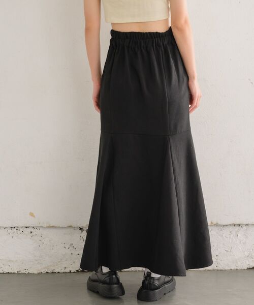 RETRO GIRL(レトロガール)の「起毛HWマーメイドSK(スカート・レディース・ナチュラル/ブラック/ブラウン・LARGE/MEDIUM)」の5枚目の写真