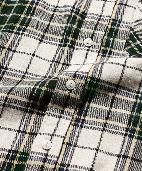BEAMS PLUS（ビームスプラス）の「BEAMS PLUS / タータンチェック ガイド シャツ（シャツ/ブラウス・メンズ・ネイビー/オフホワイト・M/L/XL/S）」の10枚目の写真