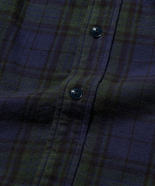 BEAMS PLUS（ビームスプラス）の「BEAMS PLUS / タータンチェック ガイド シャツ（シャツ/ブラウス・メンズ・ネイビー/オフホワイト・M/L/XL/S）」の15枚目の写真