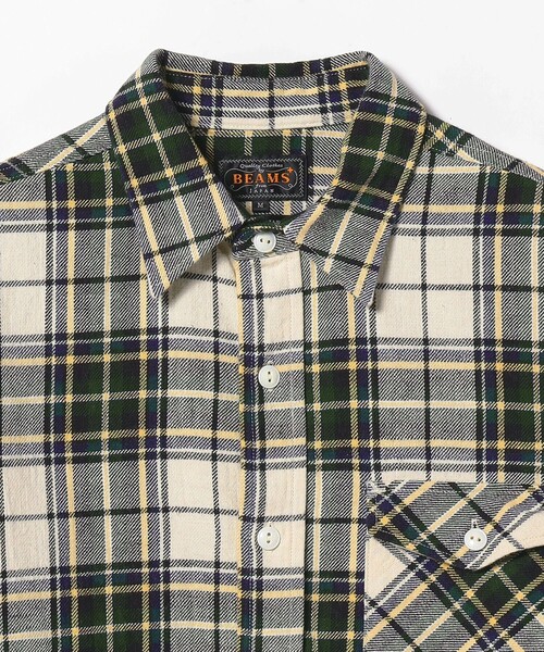 BEAMS PLUS（ビームスプラス）の「BEAMS PLUS / タータンチェック ガイド シャツ（シャツ/ブラウス・メンズ・ネイビー/オフホワイト・M/L/XL/S）」の18枚目の写真