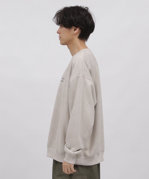 LAKOLE（ラコレ）の「スエードボア刺繍プルオーバー / 973700（スウェット・メンズ・グリーン/チャコール/パープル/アイボリー・MEDIUM/X-LARGE/SMALL/LARGE）」の20枚目の写真