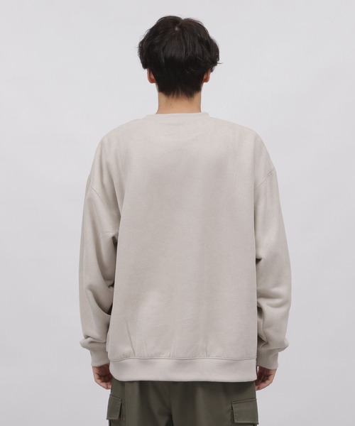 LAKOLE（ラコレ）の「スエードボア刺繍プルオーバー / 973700（スウェット・メンズ・グリーン/チャコール/パープル/アイボリー・MEDIUM/X-LARGE/SMALL/LARGE）」の21枚目の写真