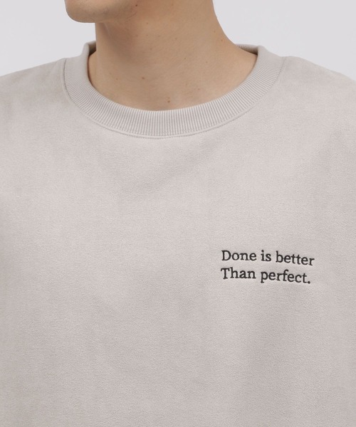 LAKOLE（ラコレ）の「スエードボア刺繍プルオーバー / 973700（スウェット・メンズ・グリーン/チャコール/パープル/アイボリー・MEDIUM/X-LARGE/SMALL/LARGE）」の22枚目の写真