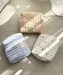 MAJESTIC LEGON（マジェスティックレゴン）の「ミニ刺繍コットンポーチ（ポーチ）」