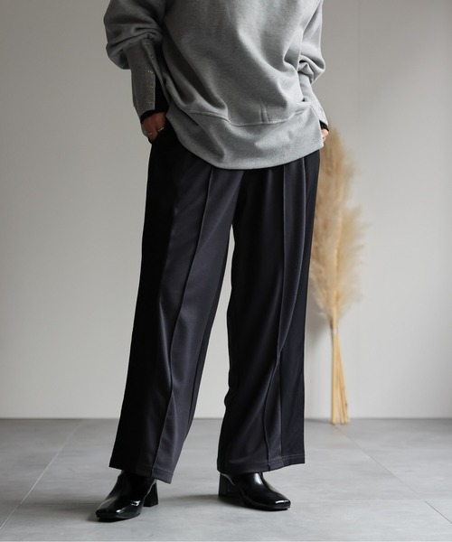 ap retro(アプレトロ)の「異素材切替イージーパンツ/トラックパンツ(その他パンツ・レディース・ダークブラウン/グレイッシュベージュ/カーキ/チャコールグレー・FREE)」の20枚目の写真