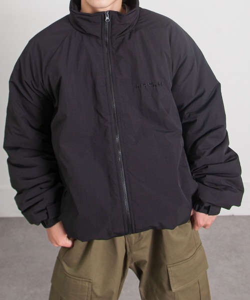 AIRWALK(エアウォーク)の「【AIRWALK】 ファンクション ストレッチ 中綿 ジャケット / ダウン ジャケット(ダウンジャケット/コート・メンズ・ブラック/ベージュ・MEDIUM/X-LARGE/LARGE)」の4枚目の写真