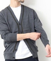 NOLLEY'S goodman | 《ビジカジ対応》アンチピリング Vネックニットカーディガン(カーディガン/ボレロ)