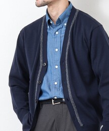 NOLLEY'S goodman | 《ビジカジ対応》アンチピリング Vネックニットカーディガン(カーディガン/ボレロ)