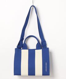 ラッキープリーツニットラティスニットトートバッグ(M)